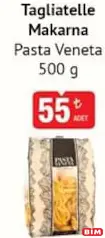 PASTA VENETA TAGLİATELLE MAKARNA 500 G fiyat ve kampanya bilgisi